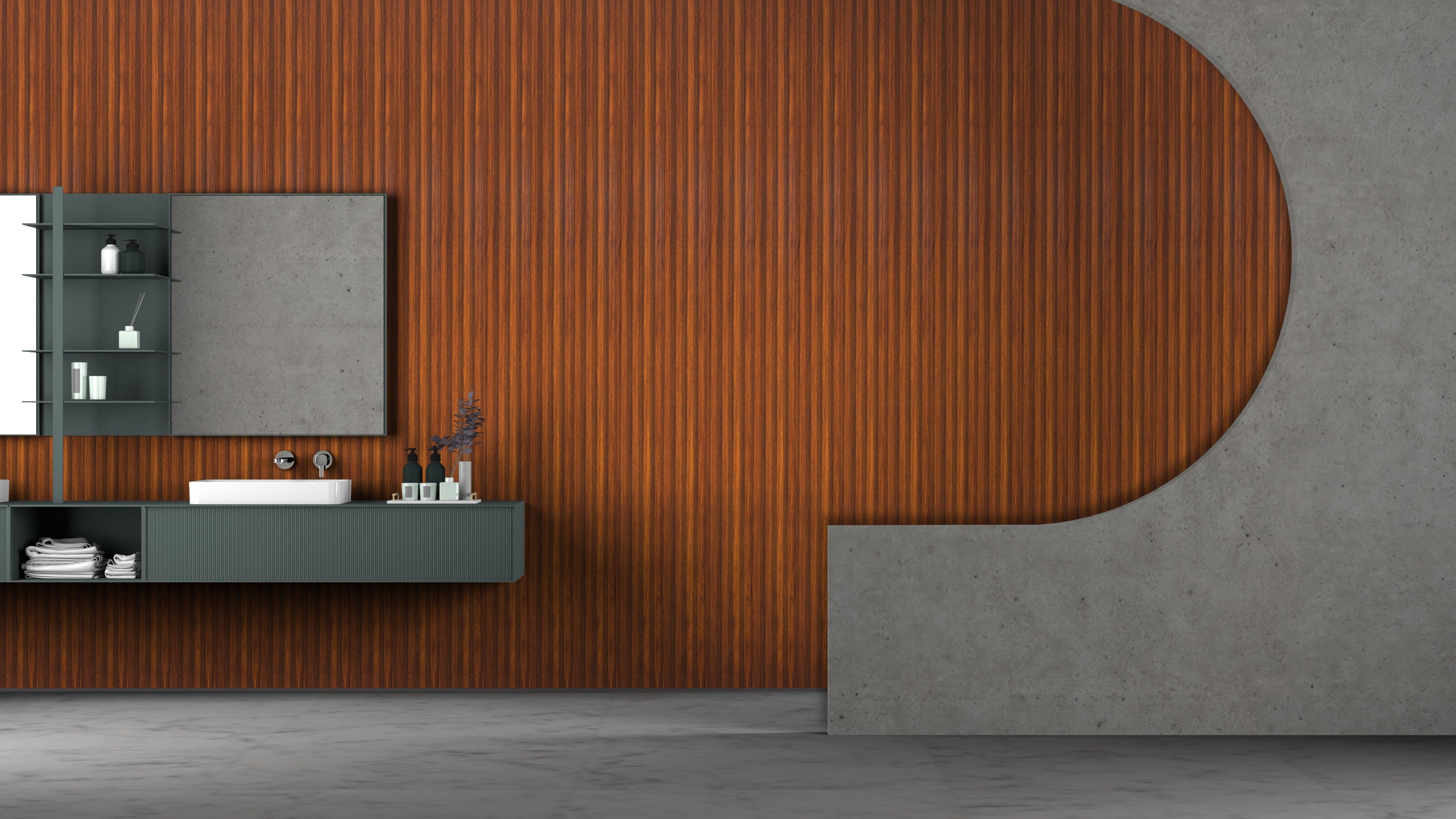 Canyon Oak Waterproof Panel (290 x 16.8 cm)