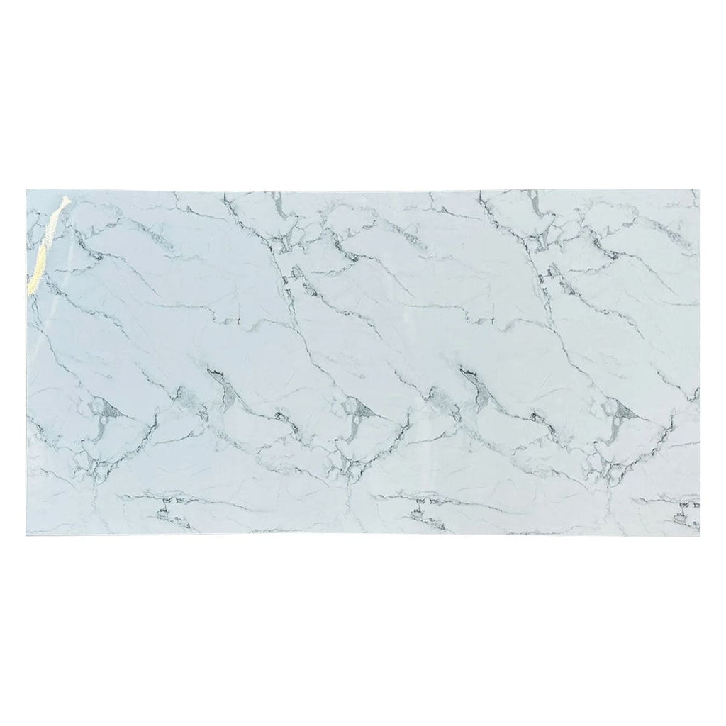 Carrara Marble Effect Wall Panel (244 x 122 cm)