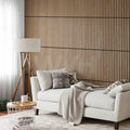 Mini Slat Wall Panel - Natural Oak (60 x 60 cm)