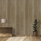Natural Oak Wall Panel (240 x 60 cm)