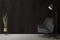 Deep Walnut Wall Panel (240 x 60 cm)
