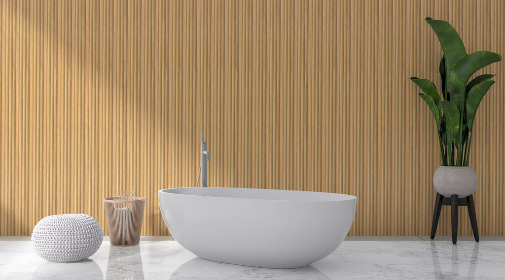 Lamin Oak Waterproof Panel (290 x 16.8 cm)