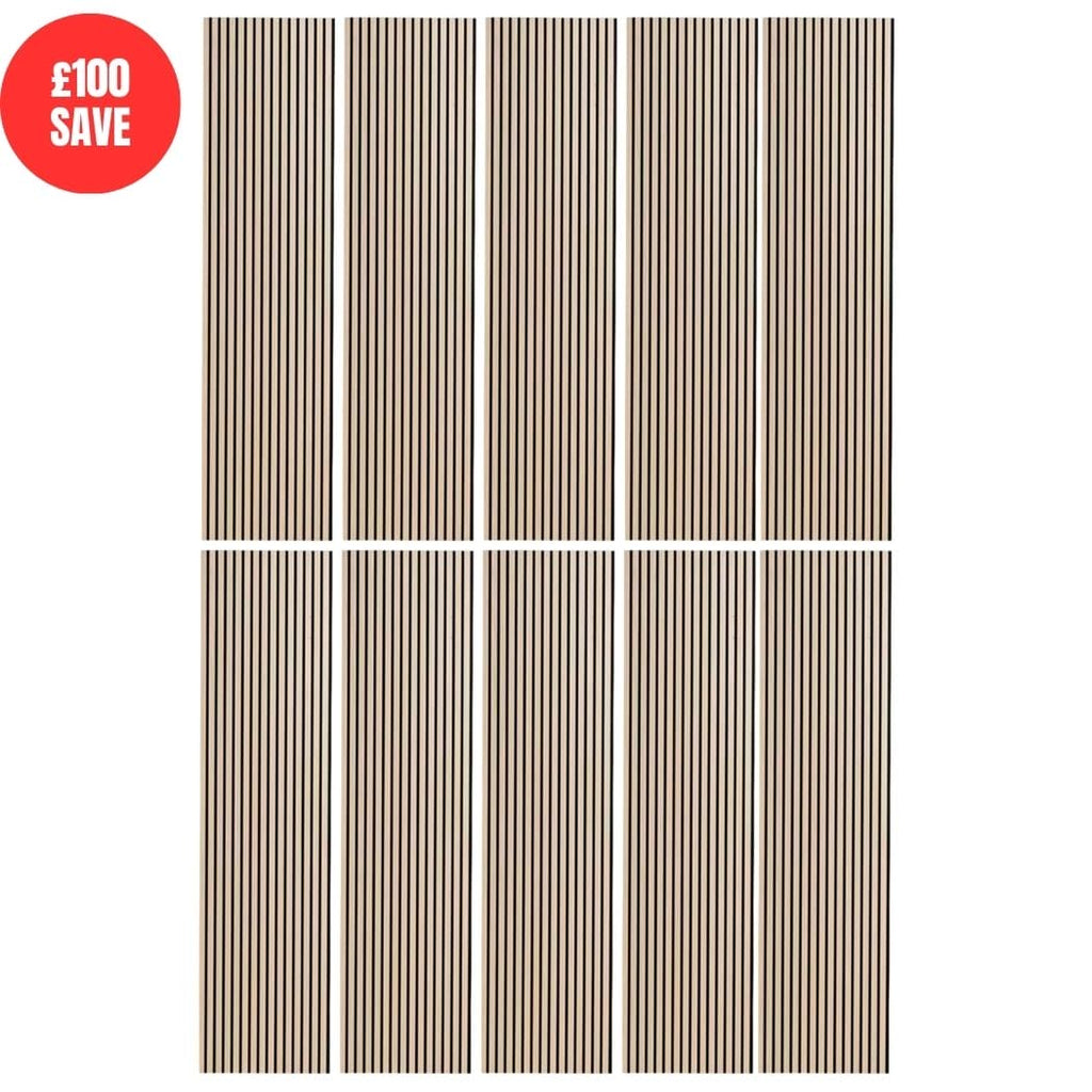 Arden Oak Acoustic Wall Panel (240 x 60 cm)