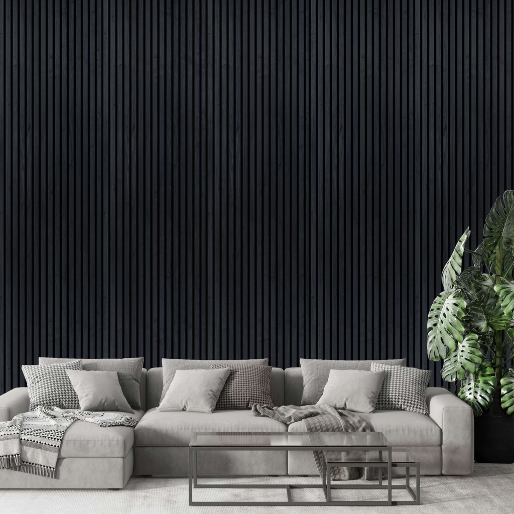 Charcoal Dark Wall Panel (240 x 60 cm)