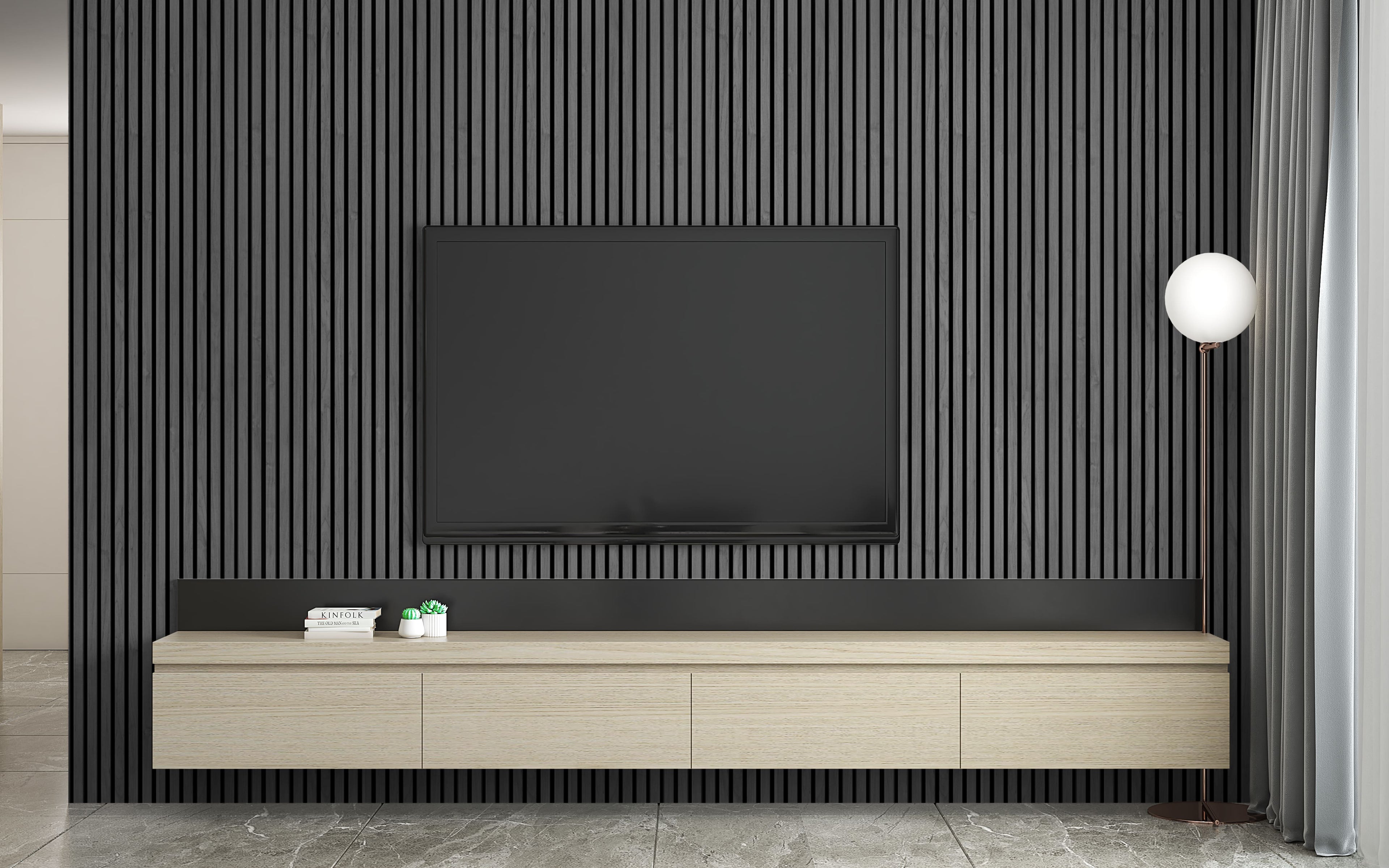 Smoke Grey Wall Panel (240 x 60 cm)