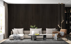 Deep Walnut Wall Panel (240 x 60 cm)