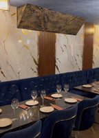 Golden Aura Marble Effect Wall Panel (244 x 122 cm)