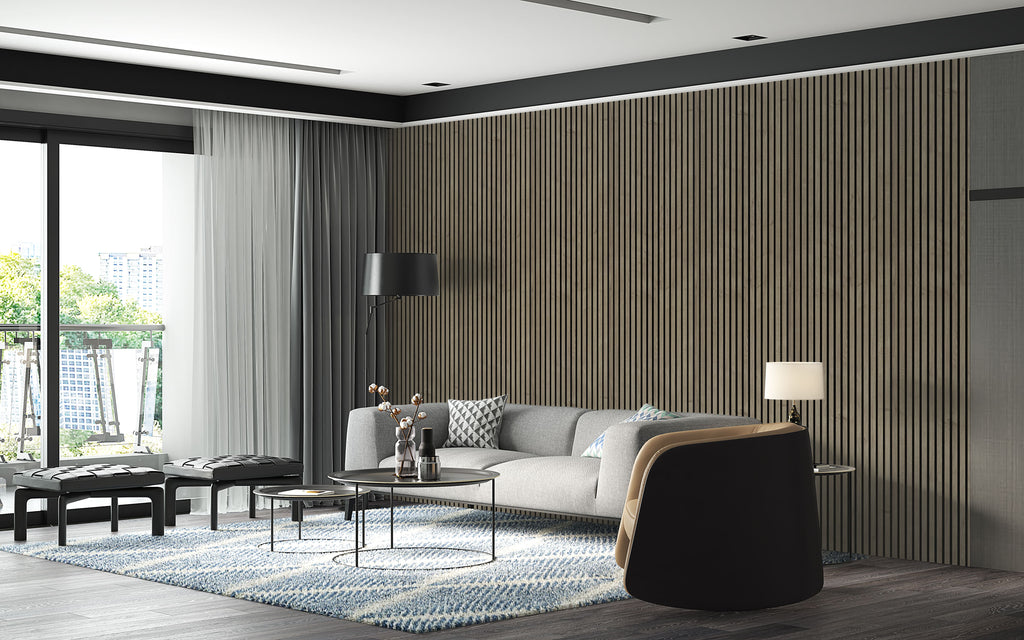 Walnut Wall Panel (240 x 60 cm)