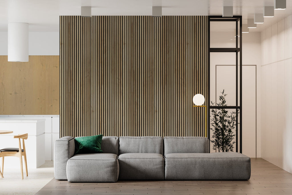 Natural Oak Wall Panel (240 x 60 cm)