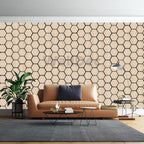 Hexagon Panel - Natural Aura (57 x 69.5 cm)