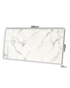 Carrara Marble Effect Wall Panels 120 x 60 cm