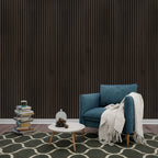 Deep Walnut Wall Panel (240 x 60 cm)