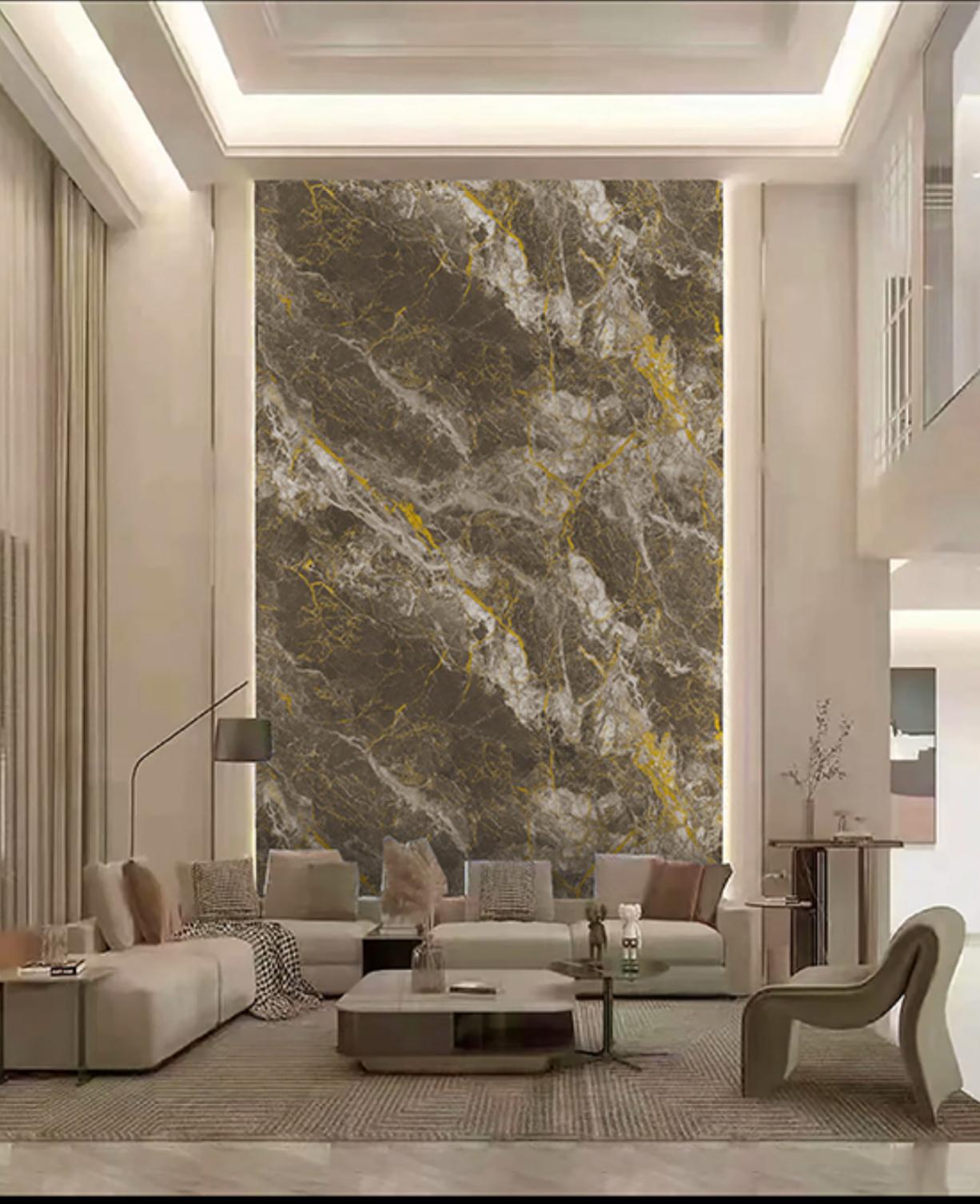 Luxor Marble Effect PVC Wall Panels (244 x 122 cm)