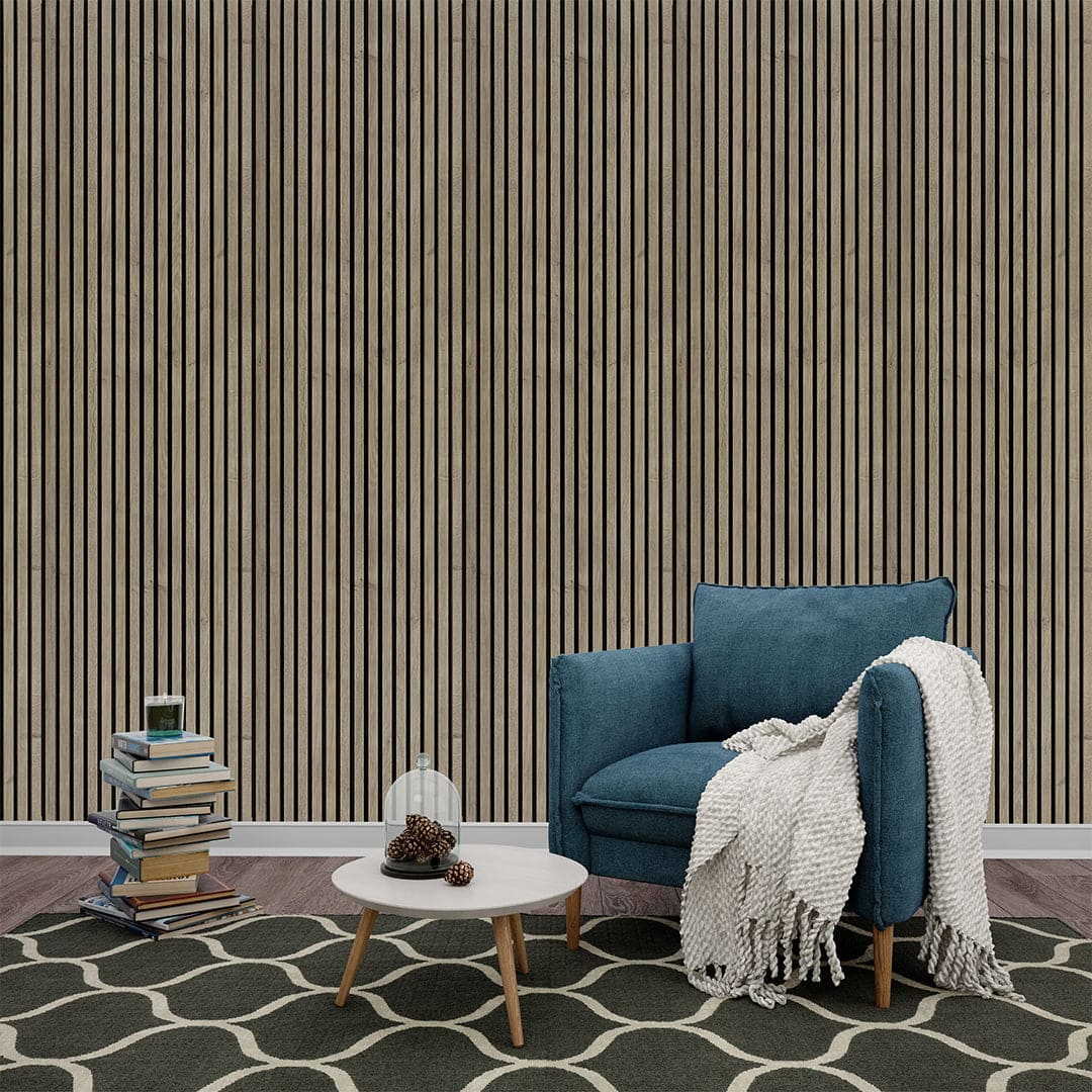 Walnut Wall Panel (240 x 60 cm)