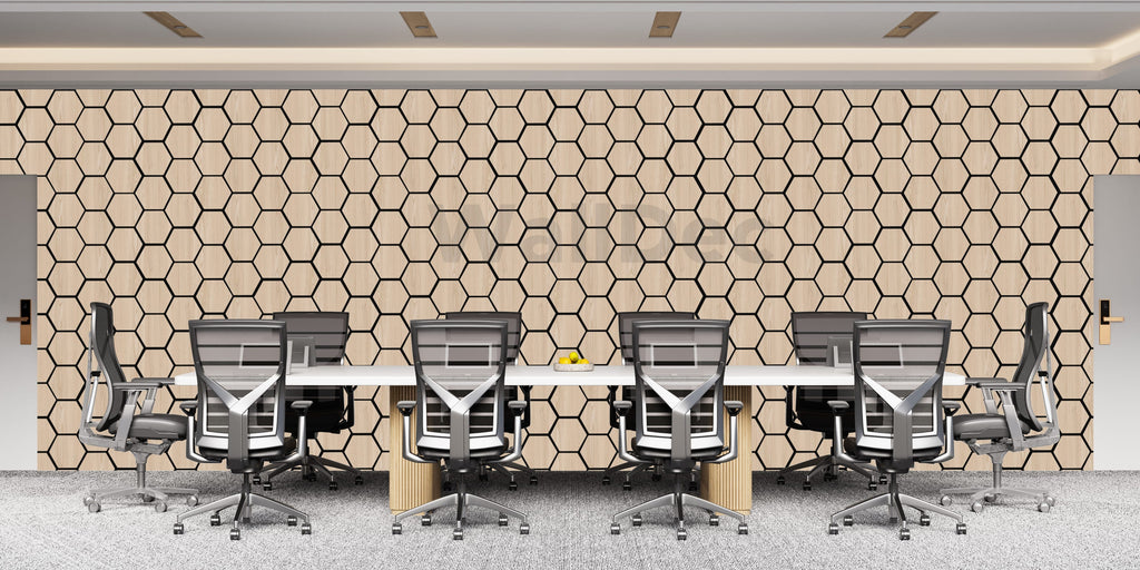 Hexagon Panel - Natural Aura (57 x 69.5 cm)