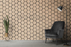 Hexagon Panel - Natural Aura (57 x 69.5 cm)