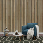 Natural Oak Wall Panel (240 x 60 cm)