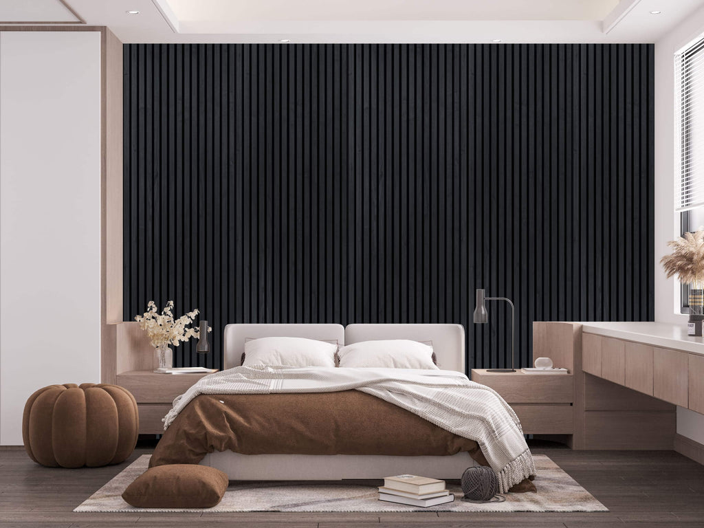 Charcoal Dark Wall Panel (240 x 60 cm)