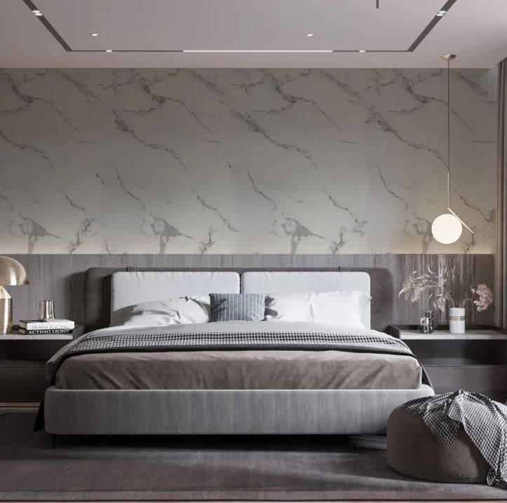 Carrara Marble Effect Wall Panels 120 x 60 cm