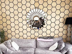Hexagon Panel - Natural Aura (57 x 69.5 cm)