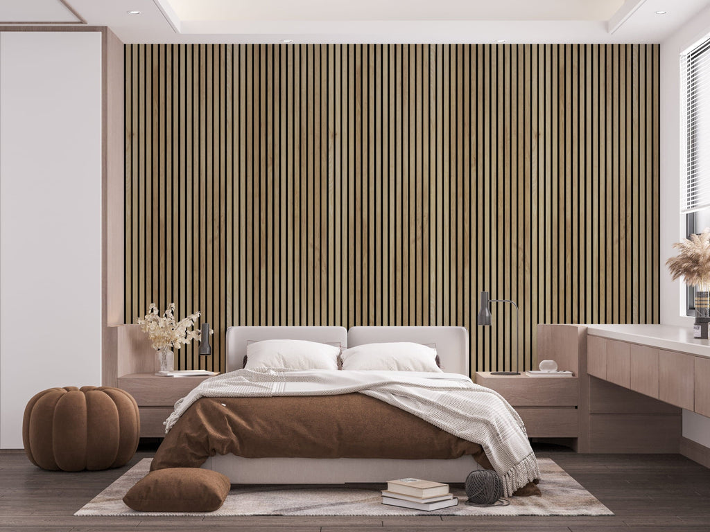Natural Oak Wall Panel (240 x 60 cm)