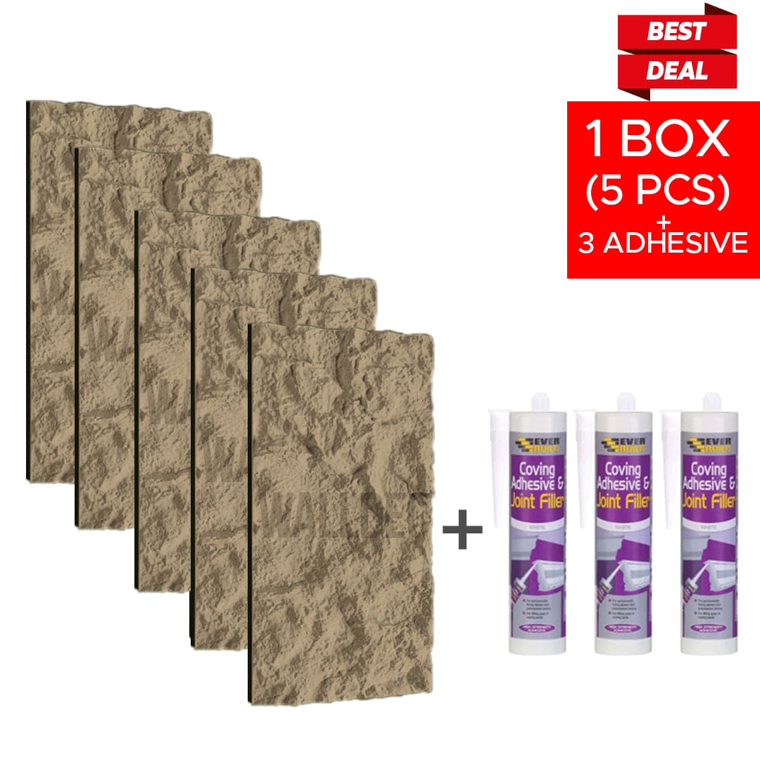North Stone Rock Effect Wall Panels 120x60cm