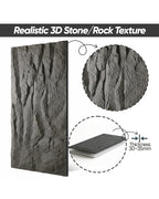 Nova Stone Rock Effect Wall Panels 120x60cm (47.24" x 23.62")