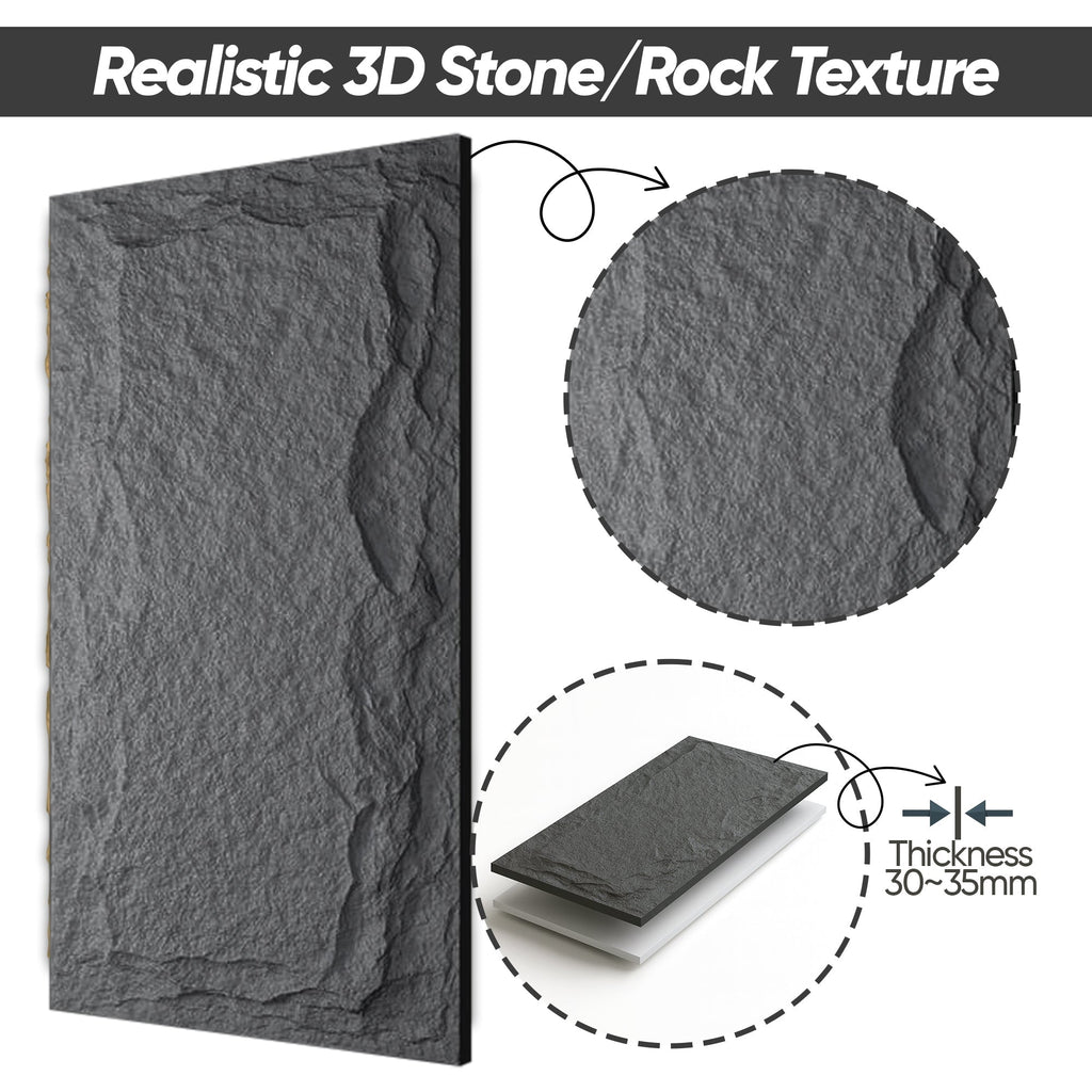 Bosphorus Stone Rock Effect Wall Panels 120x60cm