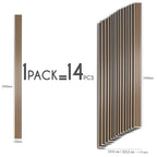 Lamin Oak Waterproof Panel (290 x 16.8 cm)