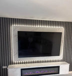 Carrara Marble Effect Wall Panel (244 x 122 cm)