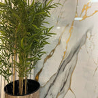 Golden Aura Marble Effect Wall Panel (244 x 122 cm)