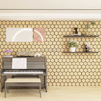 Hexagon Panel - Natural Aura (57 x 69.5 cm)