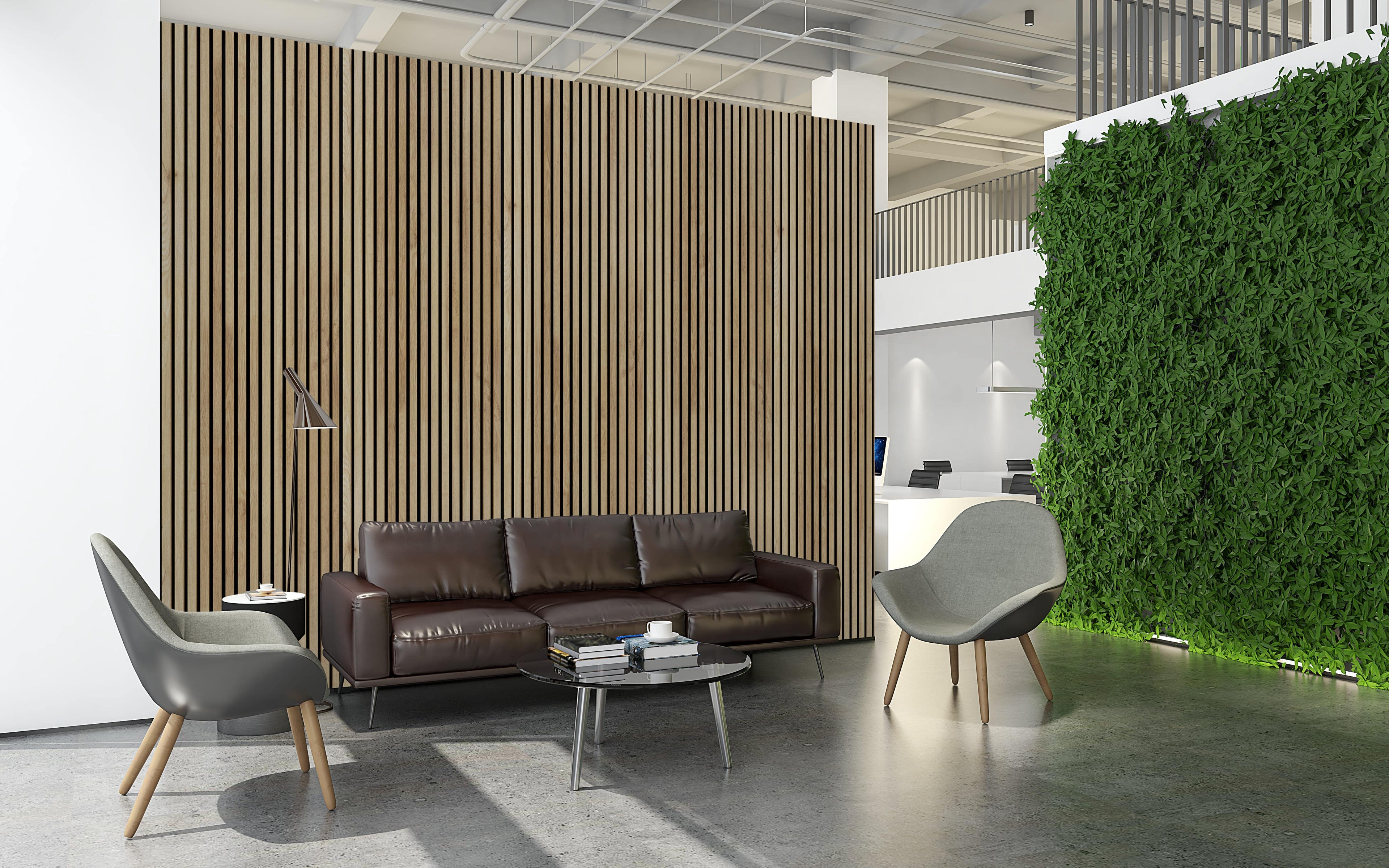 Natural Oak Wall Panel (240 x 60 cm)