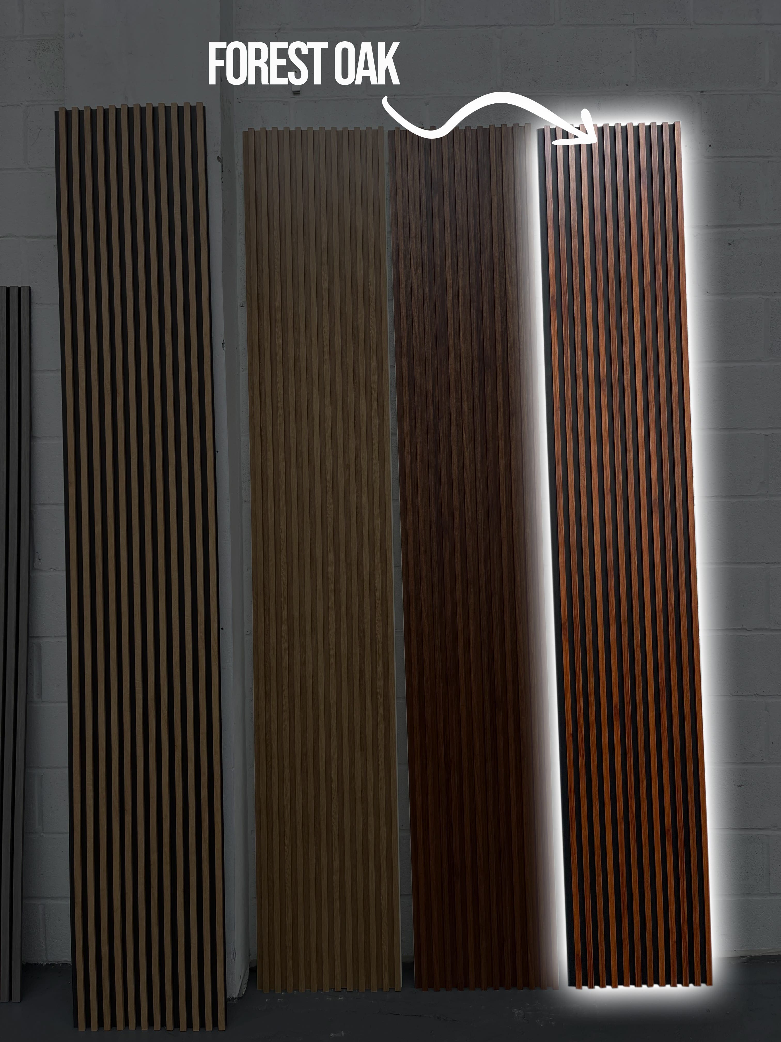 Forest Oak Waterproof Panel (290 x 16.8 cm)