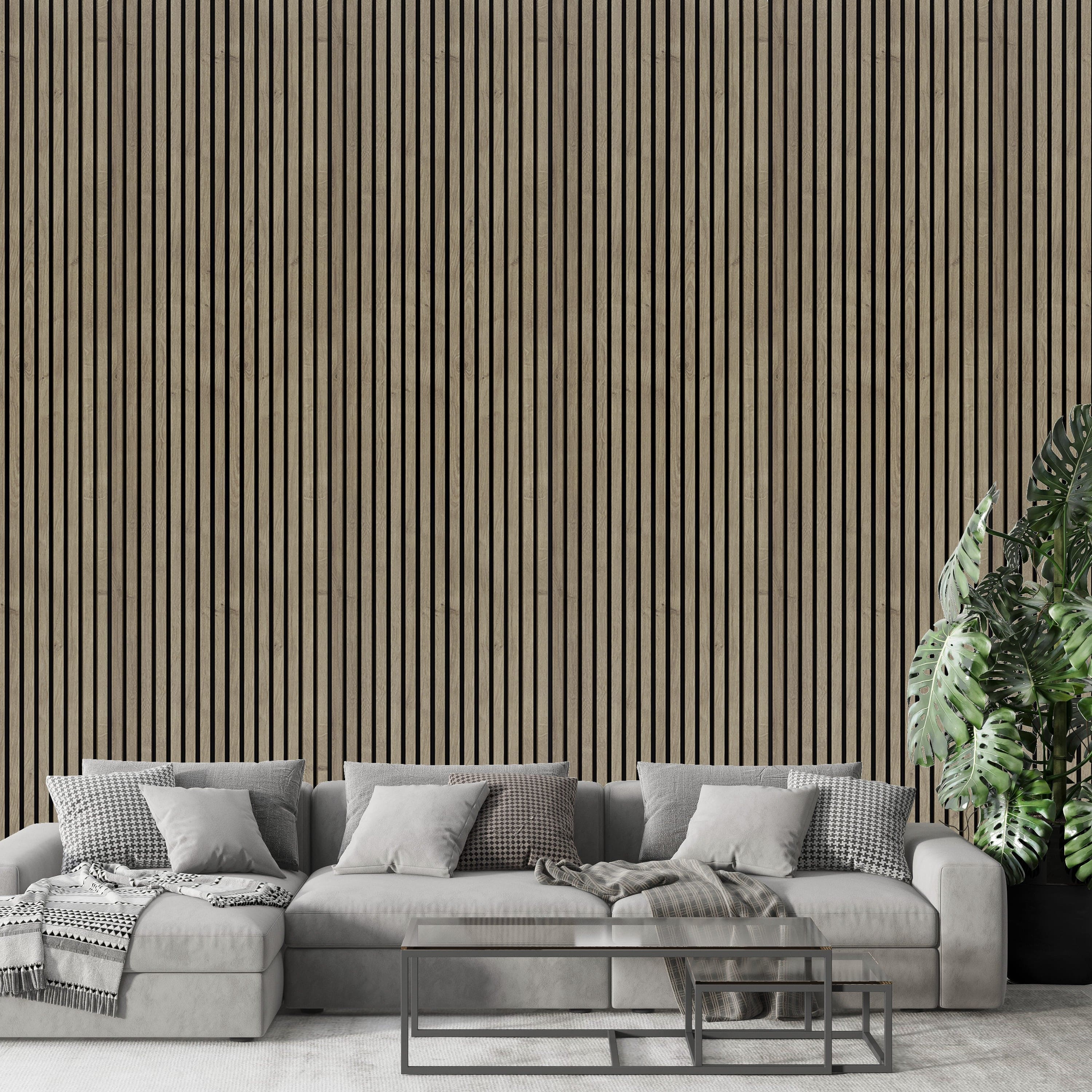 Walnut Wall Panel (240 x 60 cm)