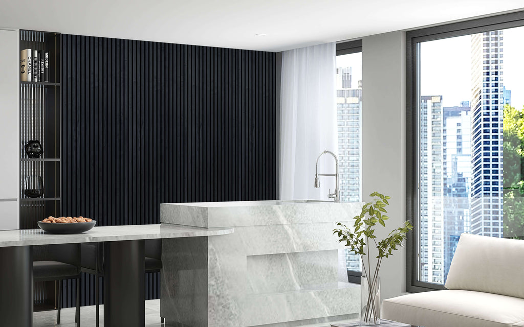Charcoal Dark Wall Panel (240 x 60 cm)