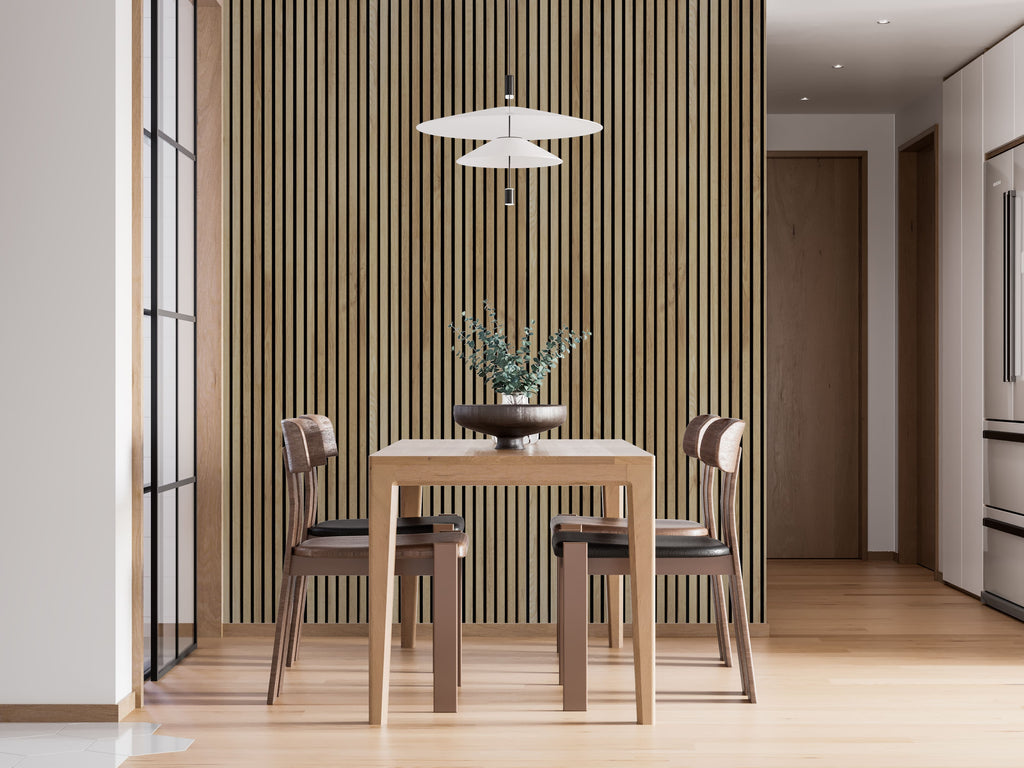 Natural Oak Wall Panel (240 x 60 cm)