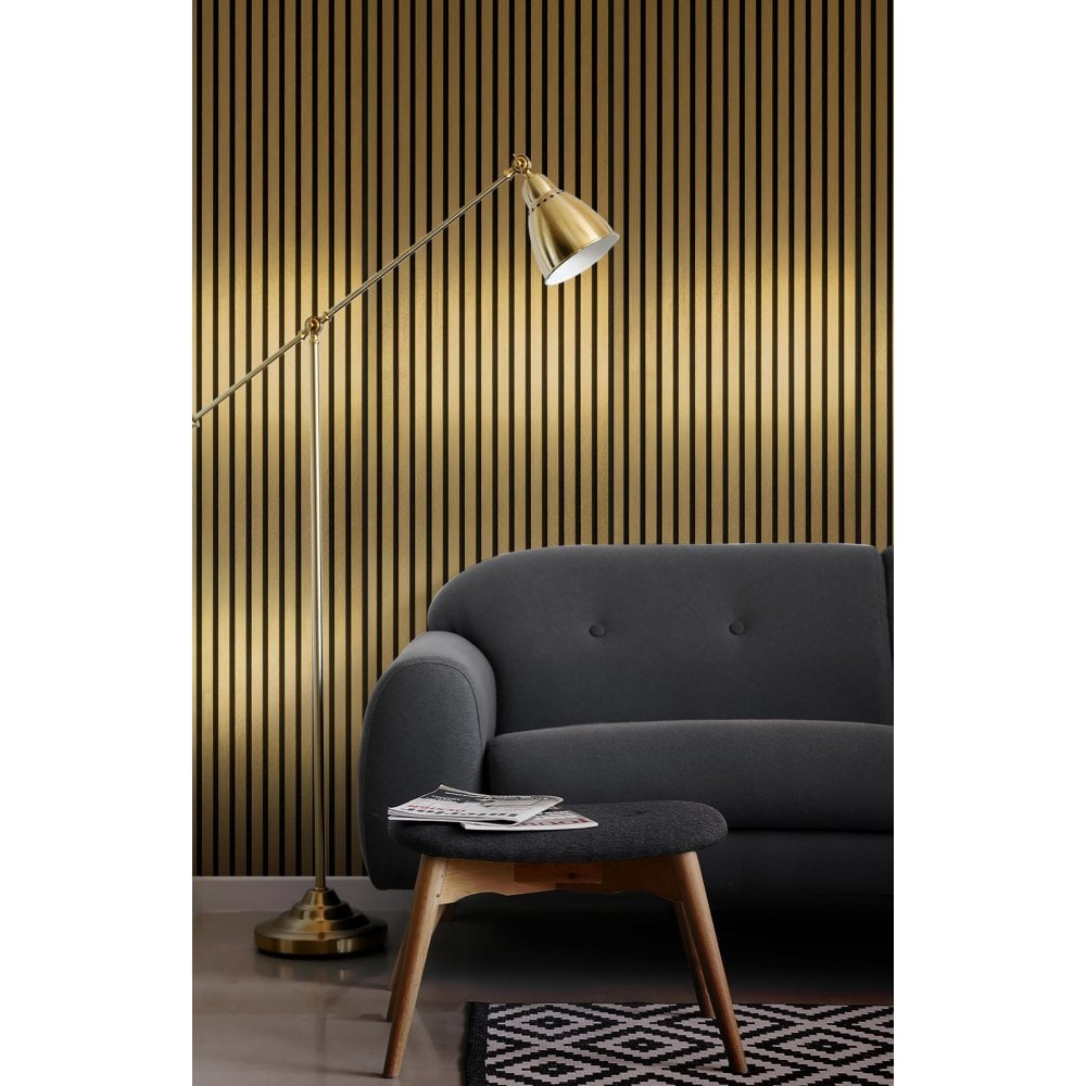 Golden Oak Wall Panel (240 x 60 cm)