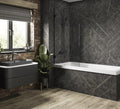 Gray Emperador Marble Effect Wall Panel (244 x 122 cm)
