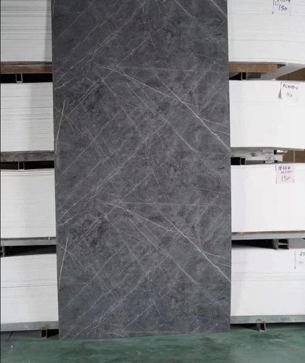 Gray Emperador Marble Effect Wall Panel (244 x 122 cm)